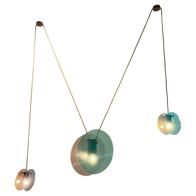 Metal Kalupso Small Ceiling Light by Moure Studio For Sale - Image 7 of 7