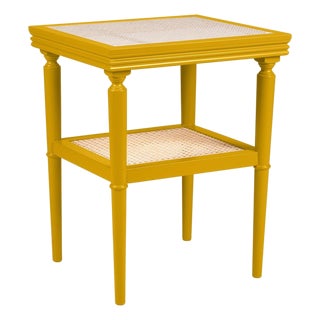 Mustard Ilaria Side Table by Ceraudo For Sale