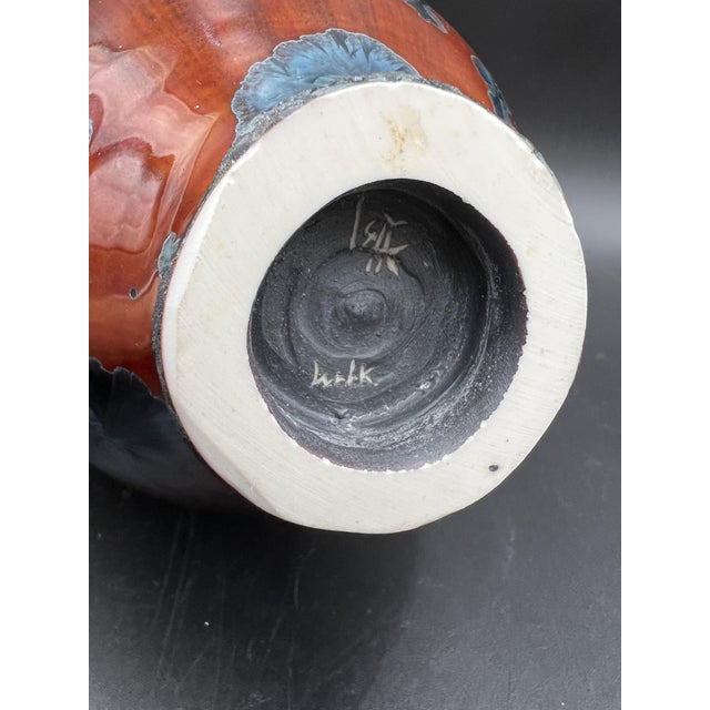 Crystal Glaze Vase by Isak Isaksson, 2000s For Sale - Image 4 of 5