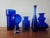 Mid-Century Modern Vases in Cobalt Glass, 1978, Set of 5 For Sale - Image 13 of 14