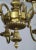 Brass Chandelier and Wall Light, 1900, Set of 2 For Sale - Image 6 of 15