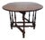 Early 20th Century Oak Drop Leaf Gateleg Dining Table For Sale