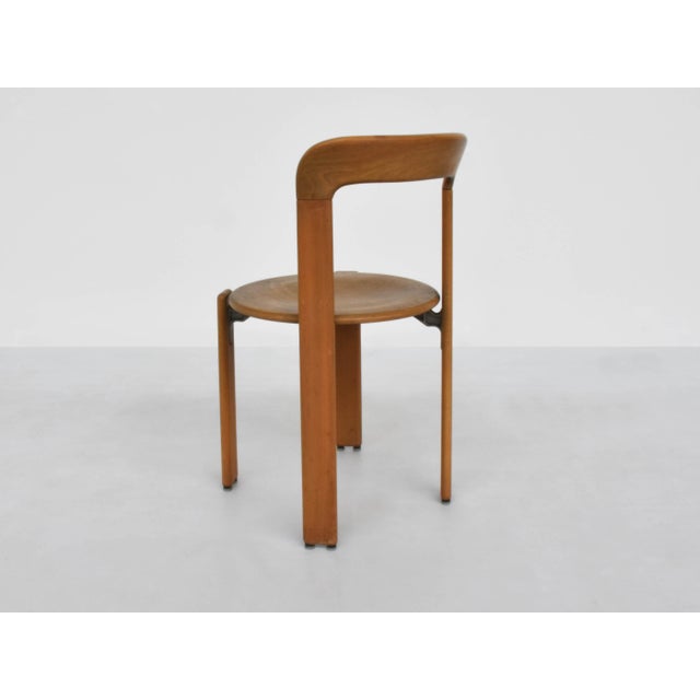 Dietiker Chairs Mod. Rey Stuhl by Bruno Rey for Dietiker, Switzerland, 1971, Set of 6 For Sale - Image 4 of 9