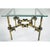 Mid 20th Century Mid Century Spanish Hollywood Regency Wrought and Gilt-Iron Scroll Coffee Table For Sale - Image 5 of 6