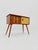 Small Mid-Century German Walnut and Beech Sideboard, 1950s For Sale - Image 5 of 11