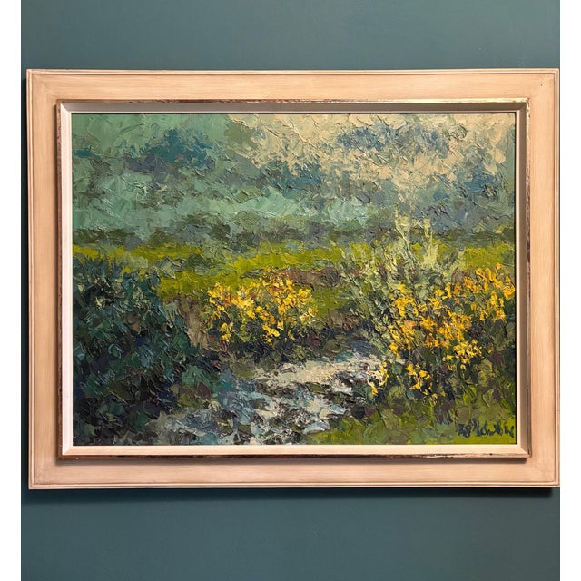 Oil Painting by Helmut Siesser, Signed, Germany, 1978 For Sale - Image 7 of 9
