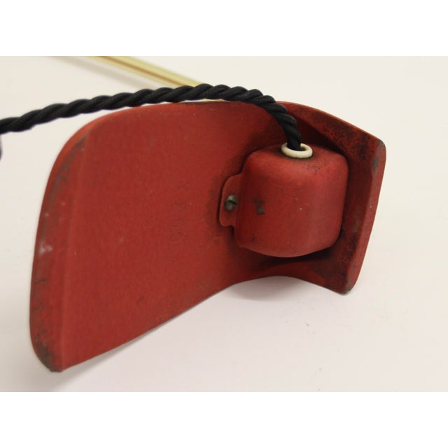 Mid-Century Modern Adjustable Desk Lamp by Louis Kalff for Cosack, 1950s For Sale - Image 4 of 13