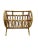 Set of Mid-20th Century Rattan and Bamboo Chair and Magazine Rack For Sale - Image 9 of 12
