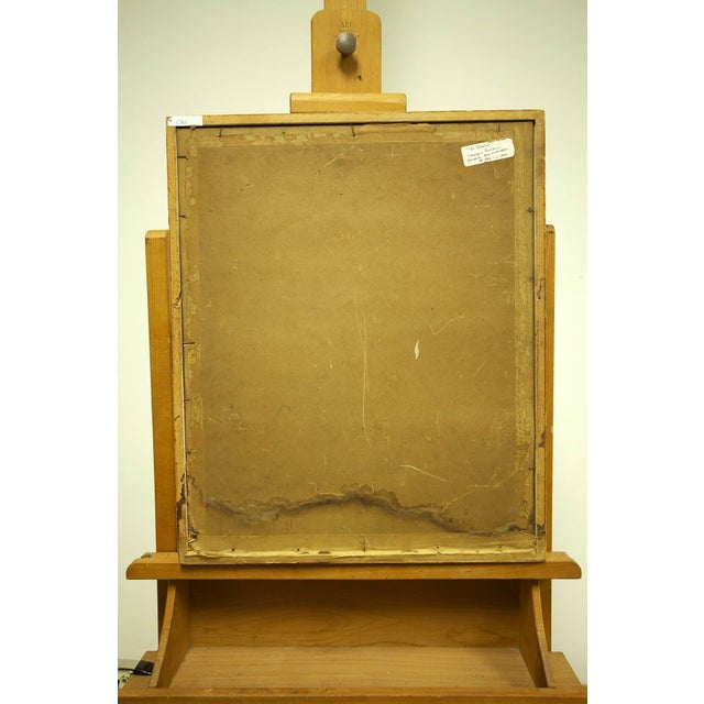 Modern Jacques (Jakub) Zucker Serenade, 1932 Sevilla, Spain Sepia Drawing Ecole D'Paris, WPA, Bezalel Artist, 1932 For Sale - Image 3 of 3
