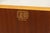 A midcentury brandon range oak credenza piece by g plan, raised on splayed, tapering legs that give the cabinet a light,...