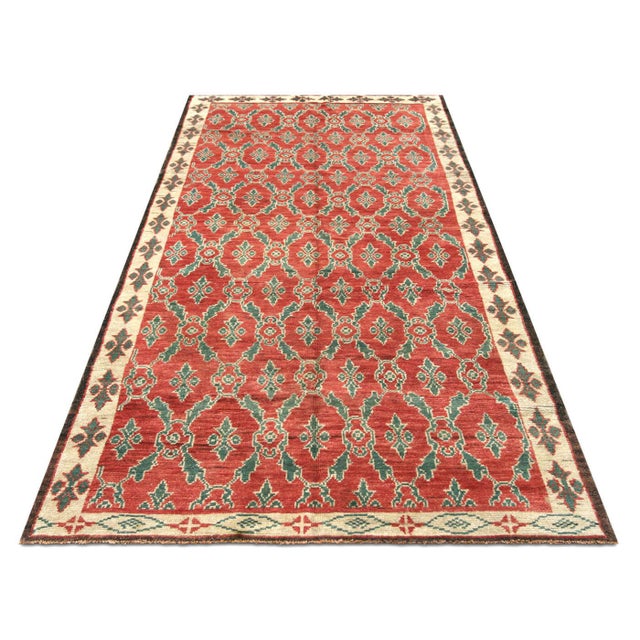 1960s 1960s Turkish Oushak Rug For Sale - Image 5 of 6