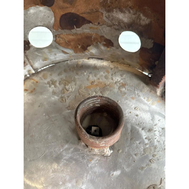 Abstract Industrial Metal Sculpture With Brutalist Influence For Sale In Philadelphia - Image 6 of 6