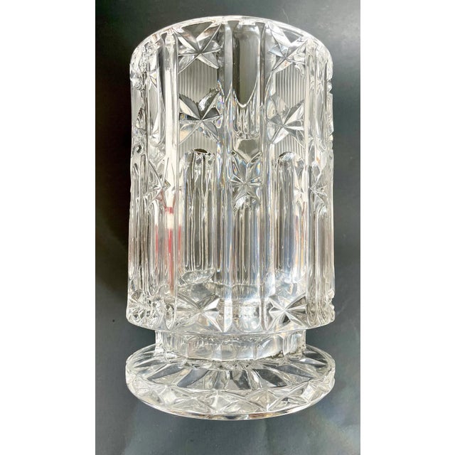 Transparent Mid 19th Century Hollywood Regency Crystal Ice Bucket For Sale - Image 8 of 13