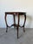 Antique Mahogany Two-Tier Serpentine Accent Table For Sale In Miami - Image 6 of 13