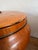 Brown Antique Chinese Elm Rice Bin Pair With Lids – Primitive Storage Barrels, A Pair For Sale - Image 8 of 11