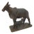 Kamadhenu Wooden Cow & Calf Rustic Hand Carved India Hindu Folk Art Sculpture For Sale