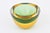 This wonderful vintage signed Murano sommerso glass bowl is signed "Salviati Murano". It is the flat cut polished top and...