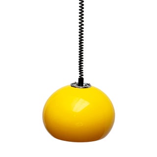 Mid-Century Space Age Italian Jolly Pendant Lamp by Luigi Massoni for Guzzini, 1960s For Sale