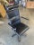 Black 1980s Danish Modern Black and Chrome Executive Desk Chair by Kevi For Sale - Image 8 of 11