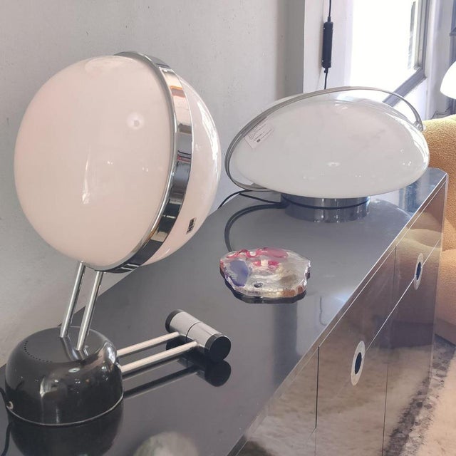 Iter Elettronica Table Lamp with Touch Dimmer, Italy, 1971 For Sale - Image 3 of 10