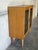 Oak Two-Door Cabinet With Multi-Colored Stained Glass Doors Danish Mid-Century Modern 1970s For Sale - Image 10 of 11