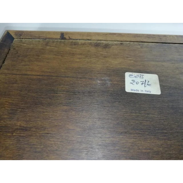 Brass and Wood Tidy Trays or Vide-Poches, 1950s, Set of 2 For Sale - Image 4 of 12