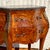 Vintage Regency Marble Top Marquetry Bombe Chest For Sale - Image 10 of 12