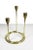Brass Candleholders, Set of 3 For Sale - Image 3 of 8