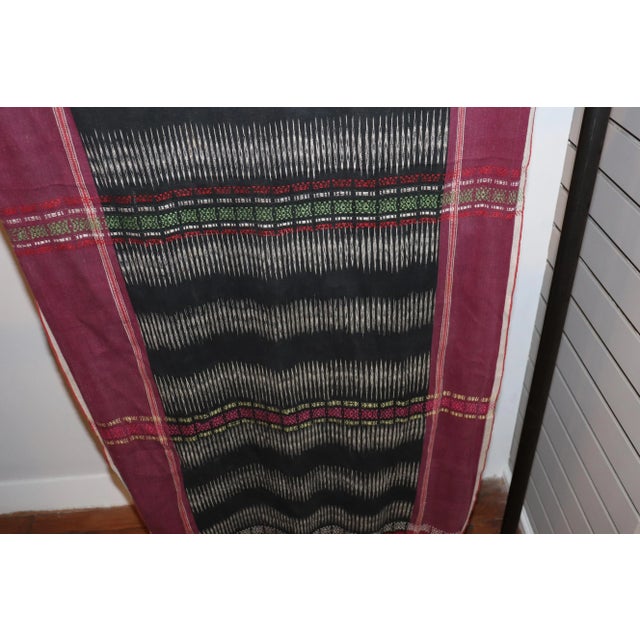 One of a kind, early 20th-century Hand-knotted Indonesian Textile . Professionally Washed & personally vetted. Ready for...