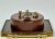 Brass MCM Art Deco Jaz Najic Alarm Clock: French Vintage Display (c. 1950s) For Sale - Image 8 of 11