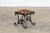 Mid-Century Spanish Brutalist Wrought Iron and Leather Stool, 1960s For Sale - Image 6 of 14