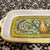 Italian Nova Deruta Italian Ceramic Hand-Painted Rectangular Small Tray With Handles For Sale - Image 3 of 8