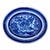 Antique Chinese Export Pottery Blue & White Willow Platter For Sale