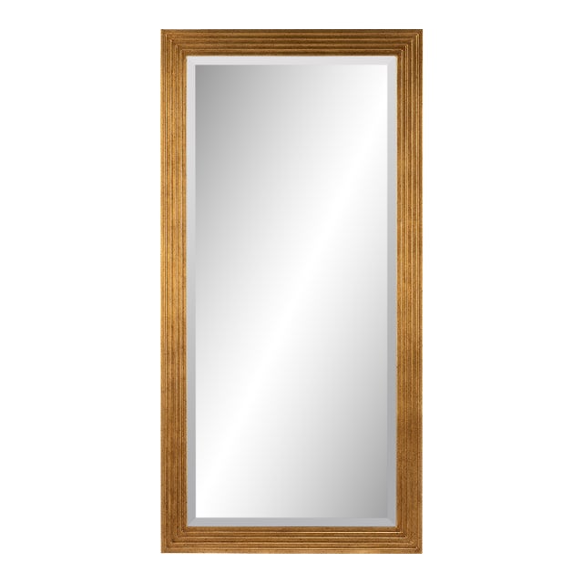 Natalie Wall Mirror, Antique Gold For Sale