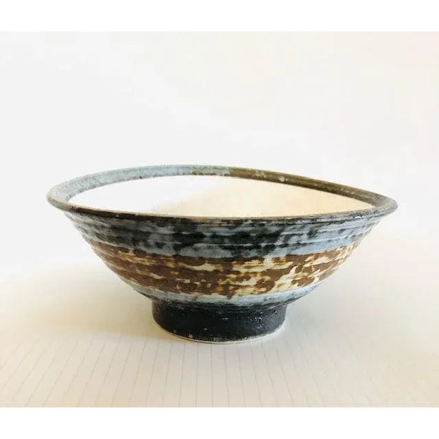 90's Hand Crafted Potter Serving Bowl For Sale In New York - Image 6 of 6