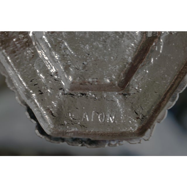 French Art Deco Wall Sconces by Capon & Muller Freres 1930 France - A Pair For Sale - Image 10 of 13