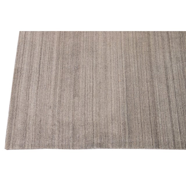 21st Century Contemporary Indian Gabbeh Wool Rug For Sale In New York - Image 6 of 12