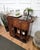 Vintage Italian Art Deco Walnut Burl Dry Bar Cabinet, 1940s For Sale - Image 4 of 10