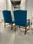 1950s Pair of 1950s Danish Modern Teak Armchairs - Style of Ole Wanscher For Sale - Image 5 of 12