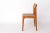 Brown Vintage Danish Teak Dining Chair in Grey,1960s For Sale - Image 8 of 10