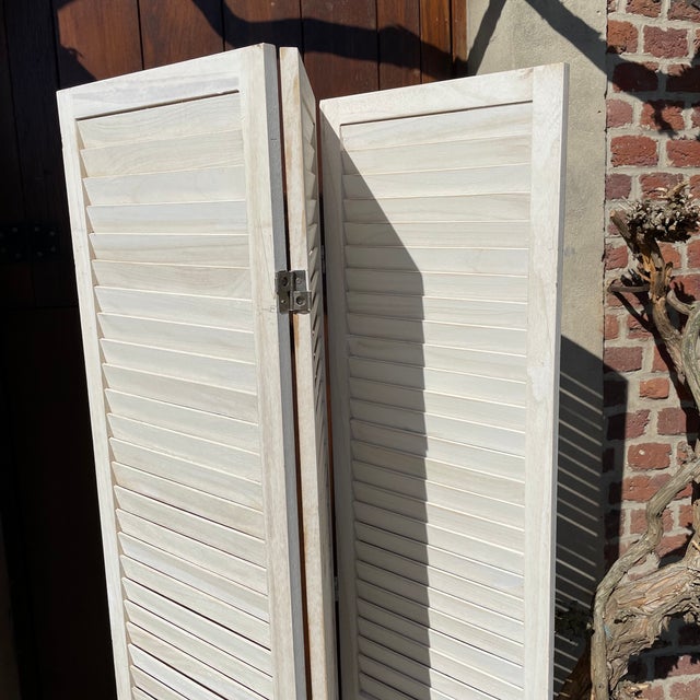 Vintage Screen in Wood, 2010s For Sale - Image 6 of 11