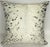 2020s Premium Brazilian Watusi Cowhide Pillow Cover 16x16 – Speckled Ivory Spine – Handcrafted by Pablo Sota Designs For Sale - Image 5 of 11