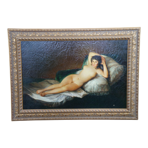 Spanish Classical Nude La Maja Desnuda After Francisco De Goya 44"