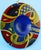 MEASUREMENTS: Diameter: 24.5 cm; Depth: 4.5 cm; Weight: 0.940 kg Item : A magnificent terracotta cigar ashtray, entirely...
