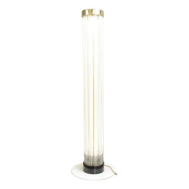 Glass Rod Floor Lamp by Jaroslav Bejvl for Stone Senov For Sale