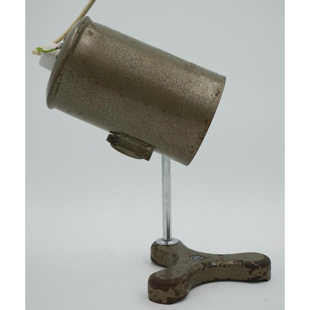 Salvaged Laboratory School Table Lamp from Flatters & Garnett For Sale - Image 3 of 17