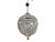 Murano Glass Crystal Light Pendant, 1950s For Sale - Image 9 of 9