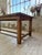 Brown Vintag Farmhouse Table in Pine, 1960s For Sale - Image 8 of 18