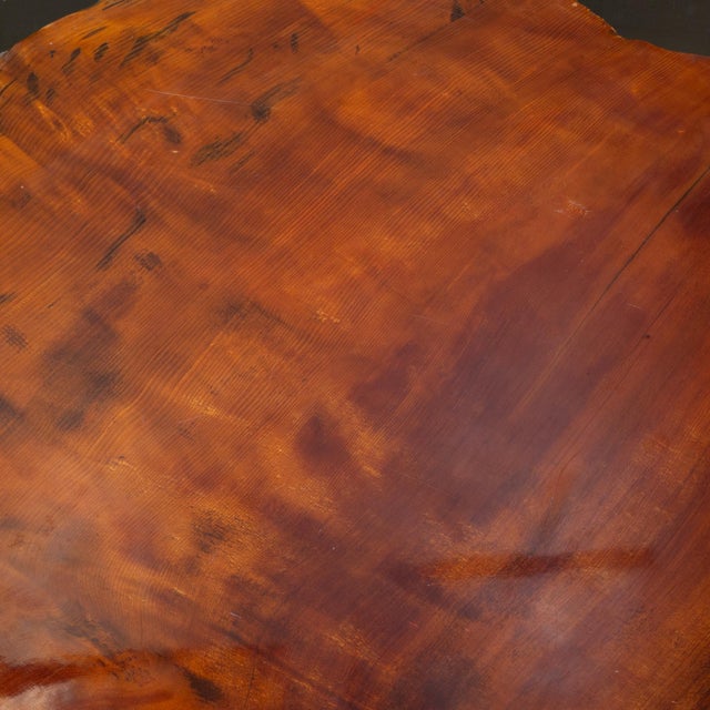 Vintage Live Edge Redwood Burl Coffee Table c.1960 For Sale - Image 11 of 11