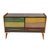 Italain Sideboard in Wood & Glass, 1950s For Sale - Image 6 of 6